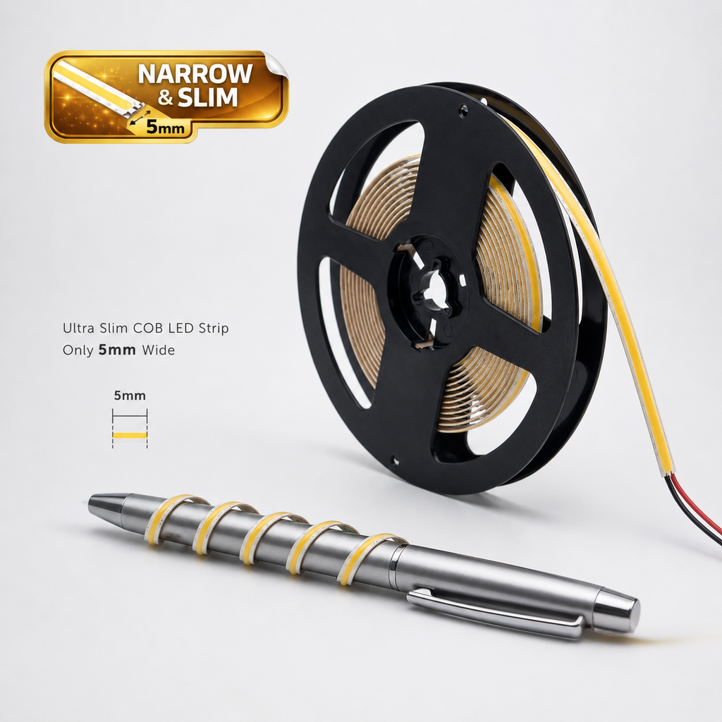 Single Color Super Slim COB LED Strip IP20
