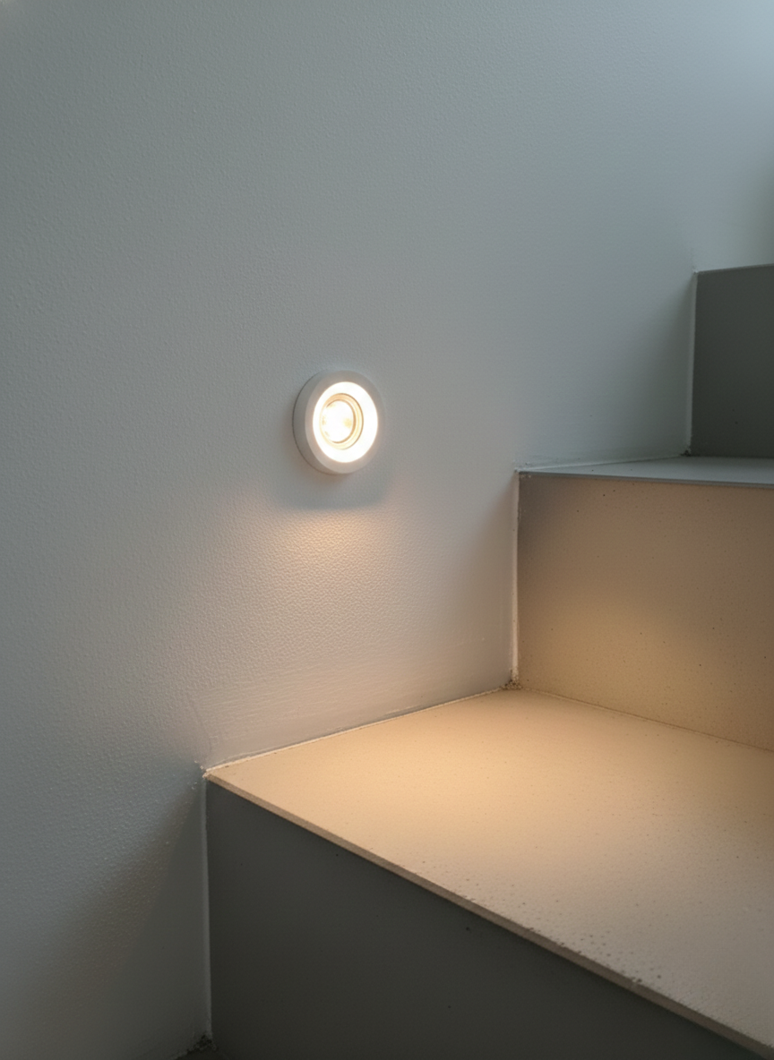 PVD9F Mini Decorative Recessed Round Downlight , 3W