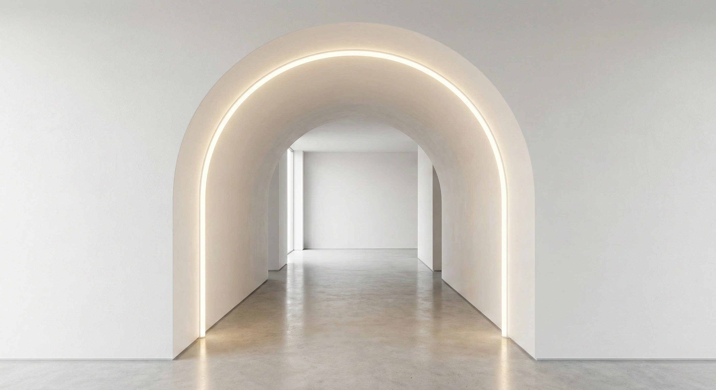 1/2" Bendable Pre-Drywall Aluminum Profile for Curves and Arches