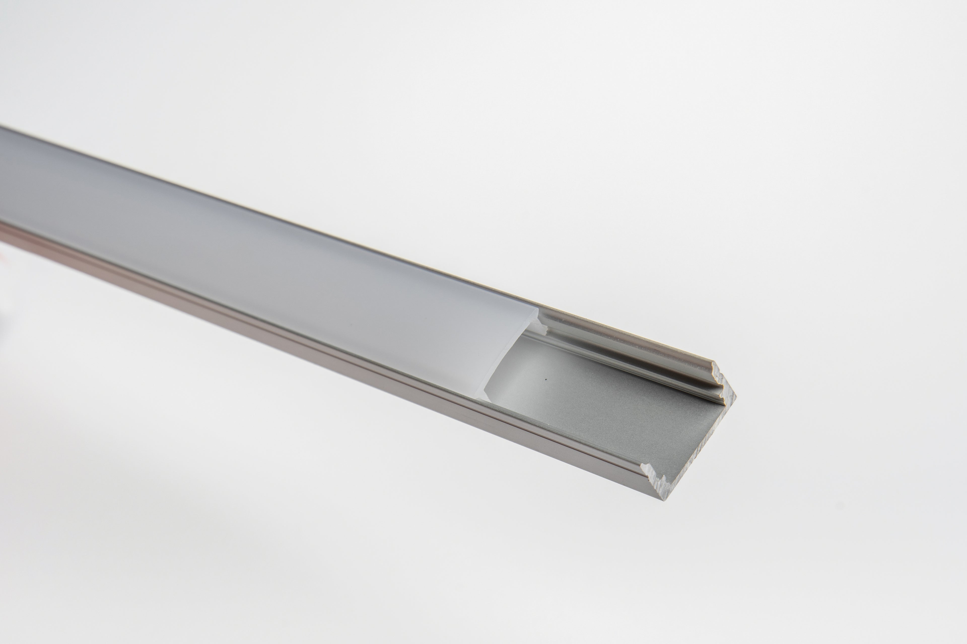 3/4" Surface Mount Aluminum Profile (12.5mm Channel)