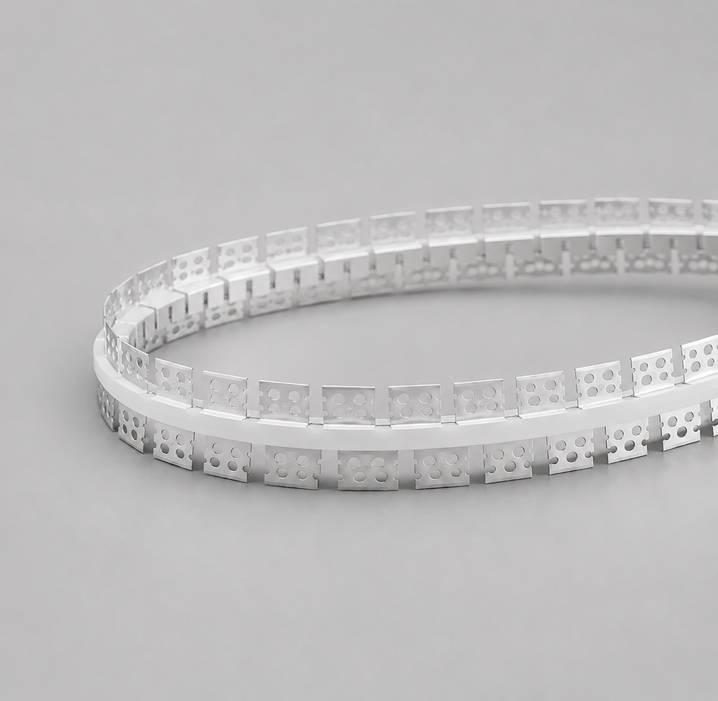 1/2" Bendable Pre-Drywall Aluminum Profile for Curves and Arches