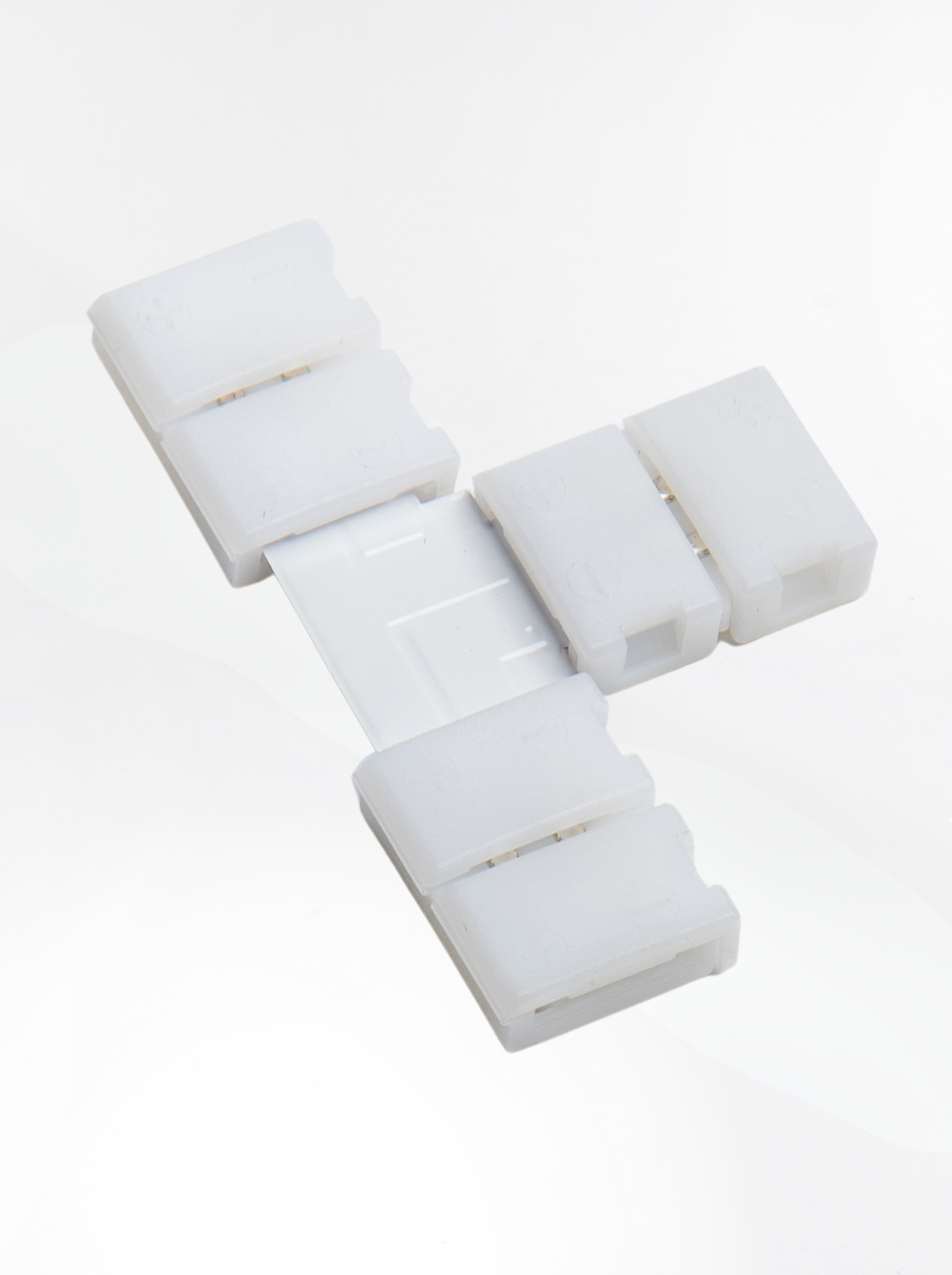 SMD 3-Way (T) Connector , 8mm (10mm Outer), (Single Color), PVAC-F21