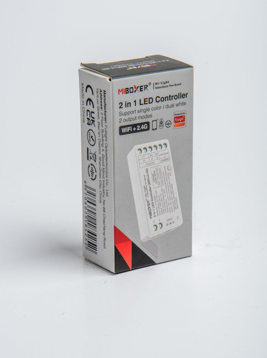 Smart LED Strip Transponder  WiFi + Bluetooth (Tuya), 2-in-1 Single Color & and CCT changeable, PVAC-F30