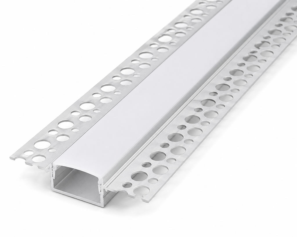 1" Trimless Post-Drywall Aluminum Profile