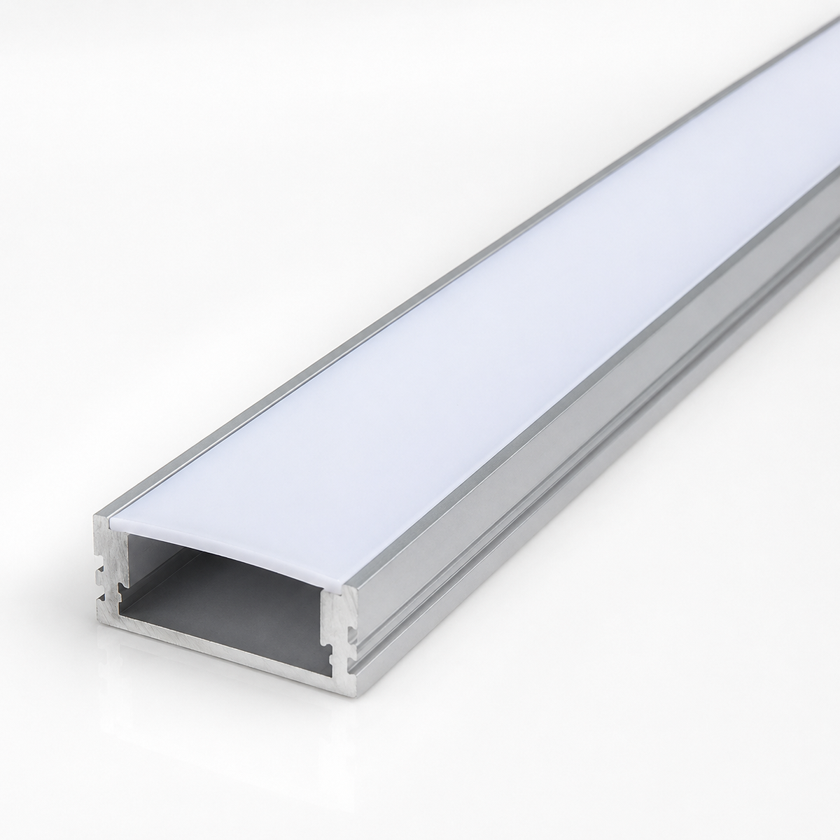 1" Wide Surface Mount Aluminum Profile