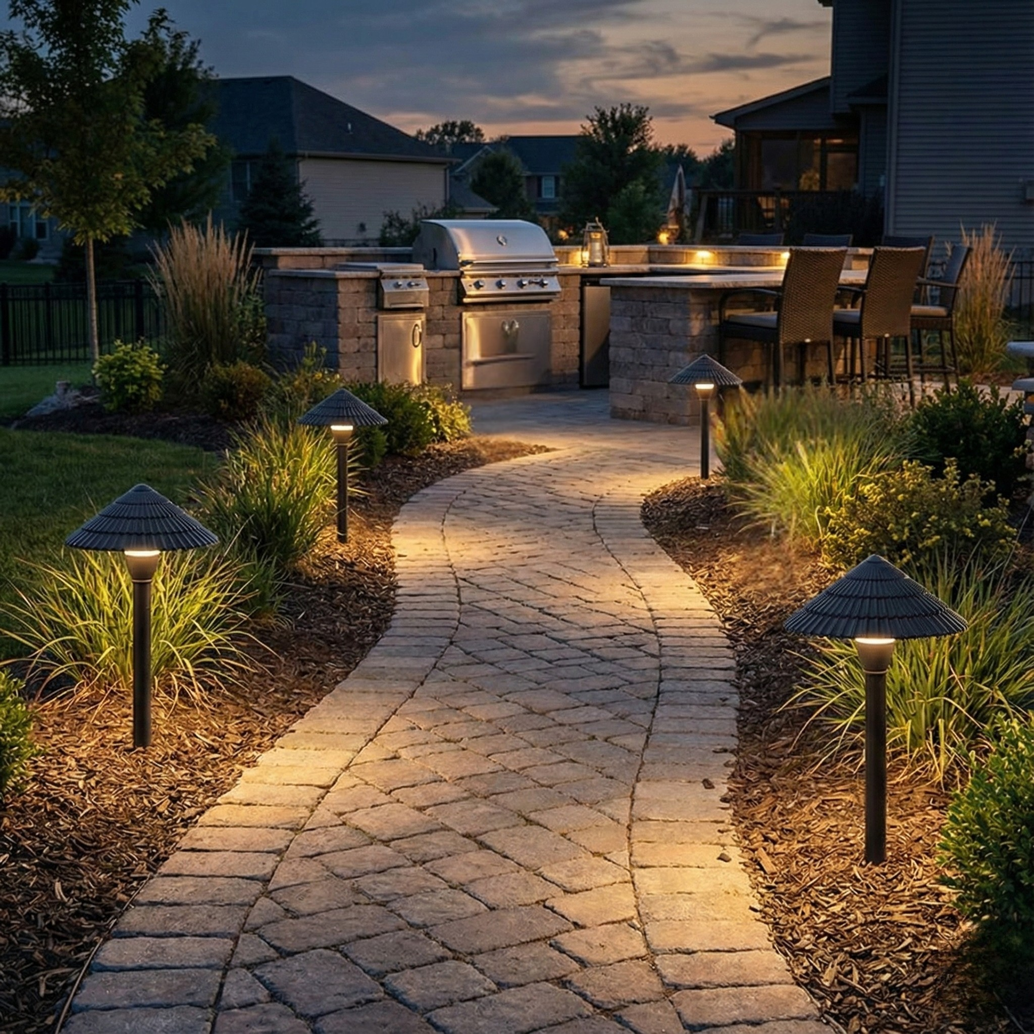 PVGA-D02, Spike Mount Pathway Light