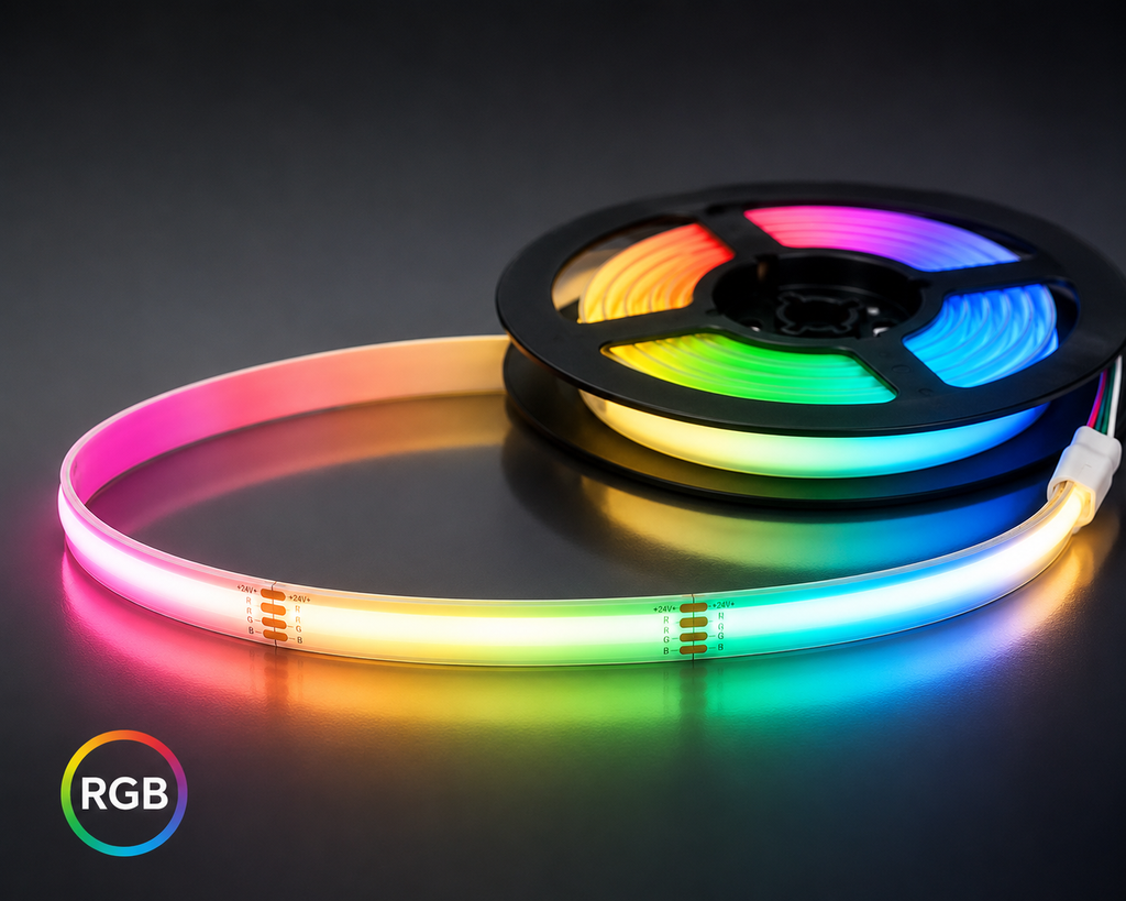 RGB COB LED Strip IP20