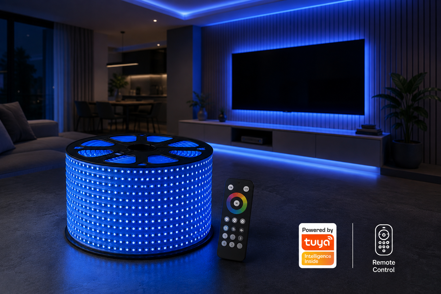 RGB Line Voltage SMD LED Strip