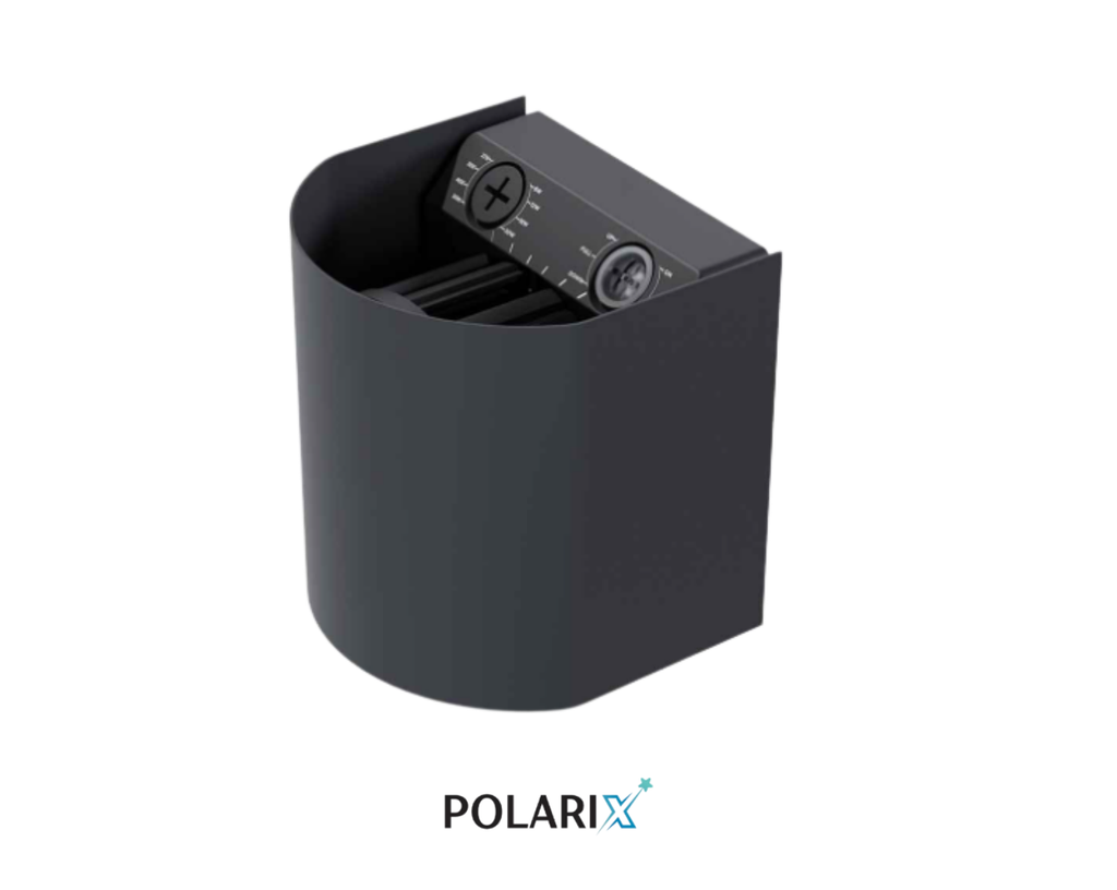 Adjustable Semi-Round Up & Down LED Wall Light