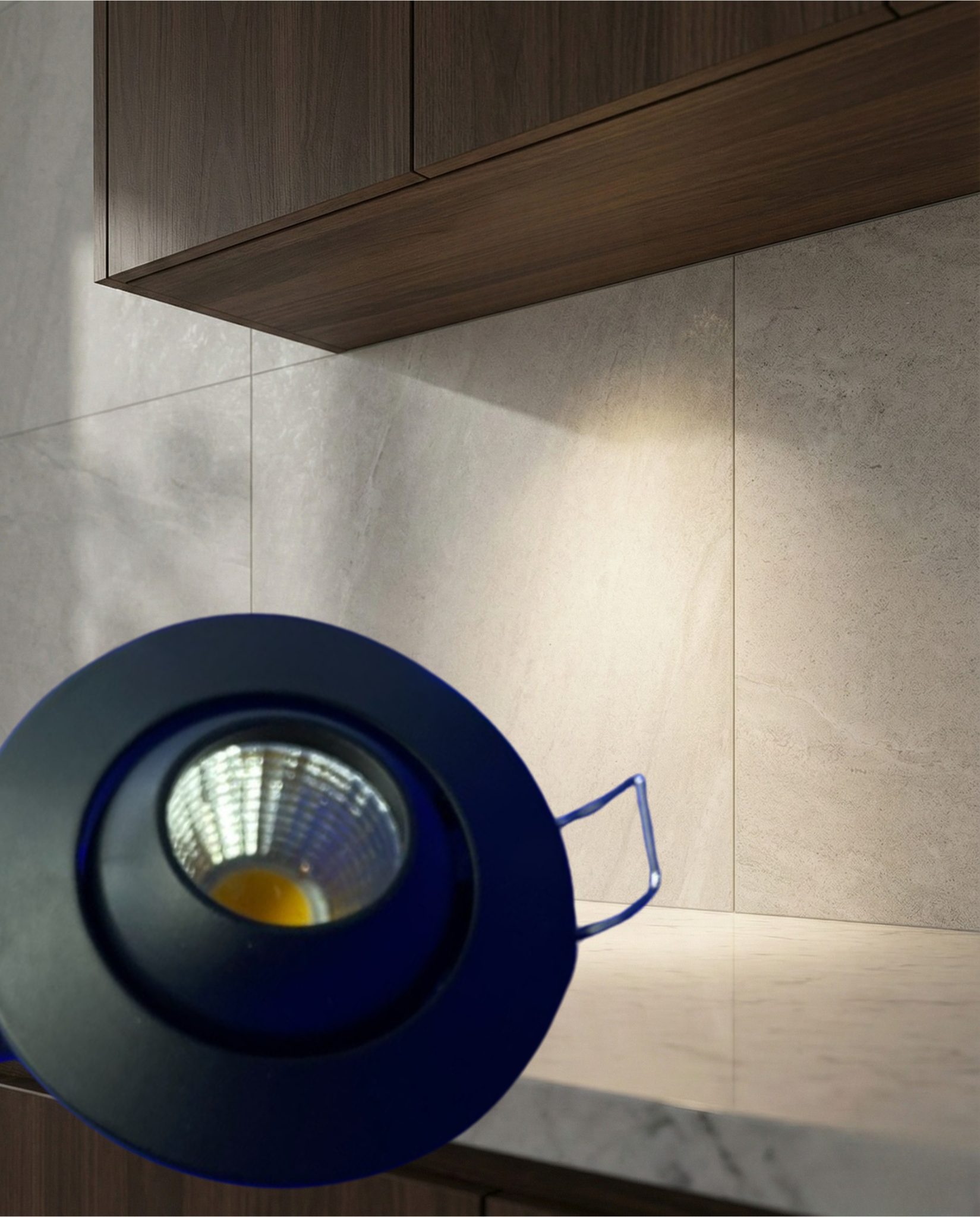 PVA1024, 3W Round Gimbal Under Cabinet LED Down Light